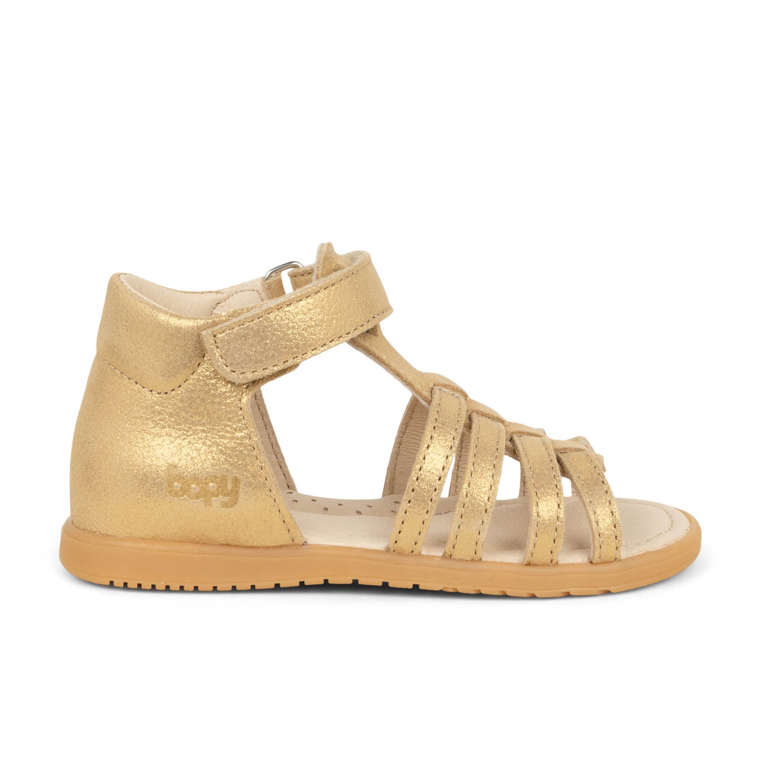 Sandales Enfant BOPY REALITY Or/Bronze