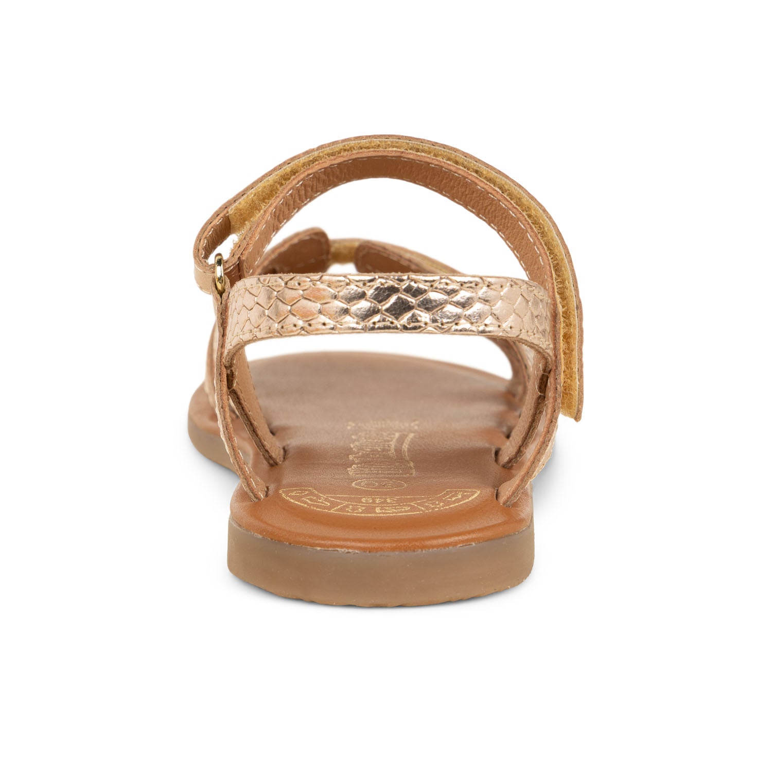 Sandales Enfant BOPY FILIPPA Or/Bronze