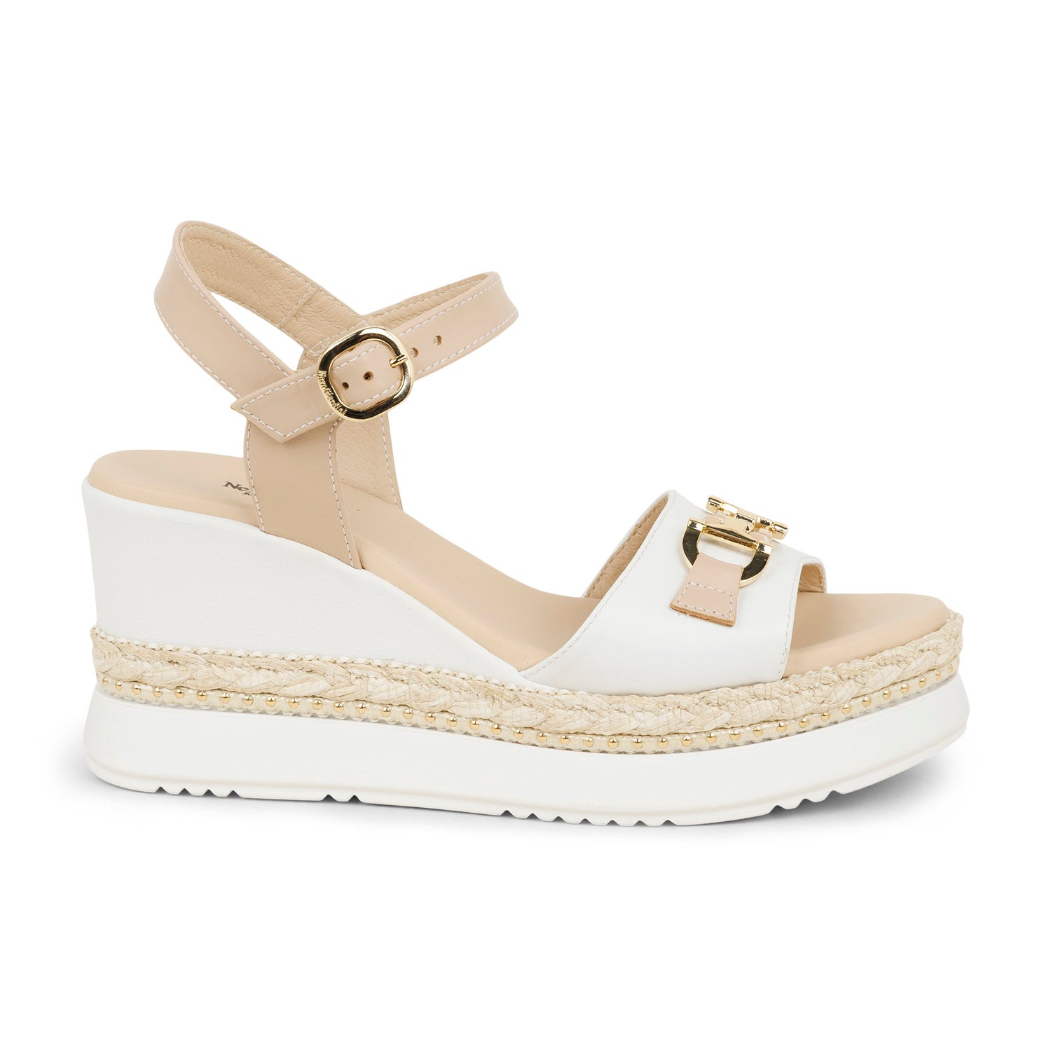 Sandales Femme NEROGIARDINI NEROBIJI Blanc