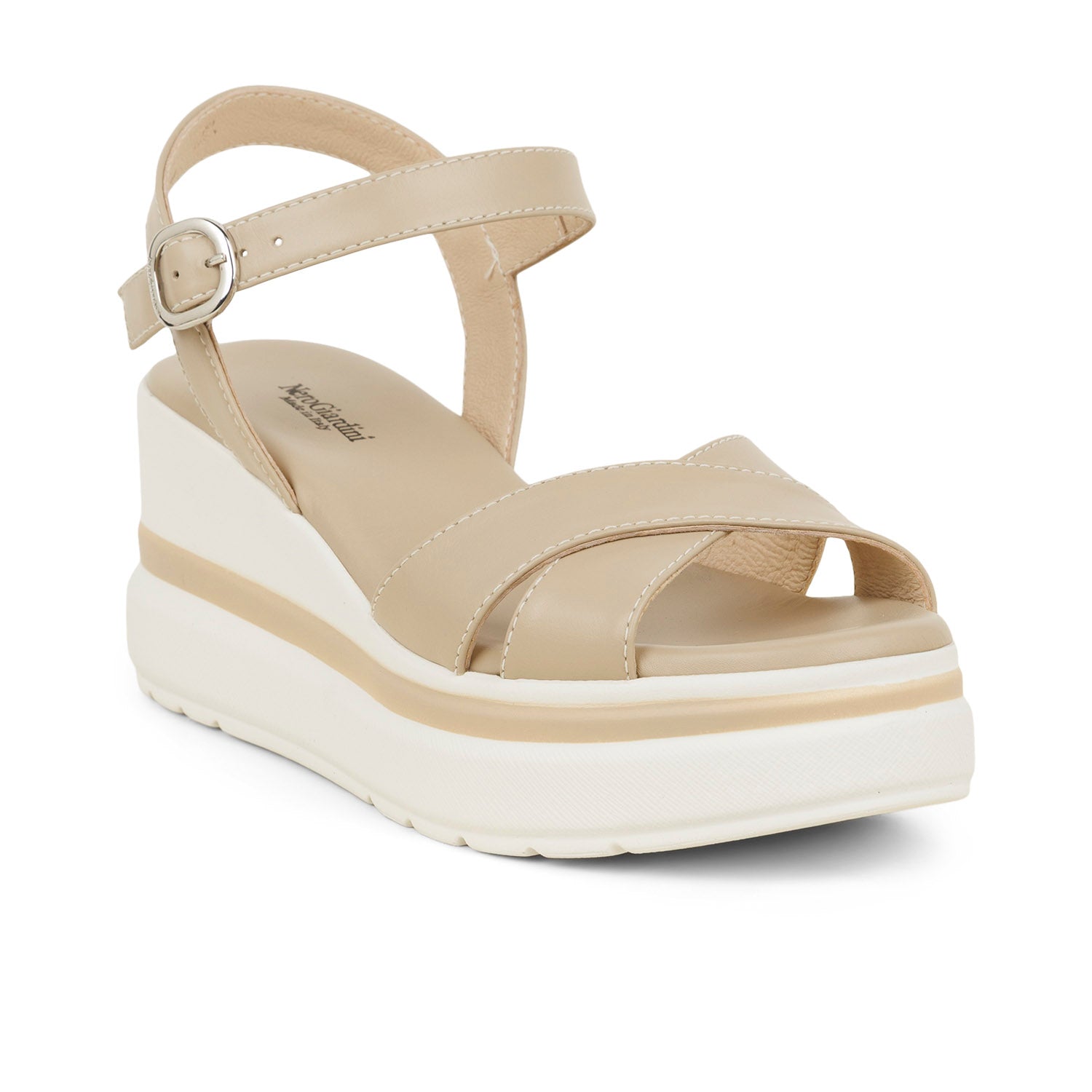 Sandales Femme NEROGIARDINI NEROCROISE Beige