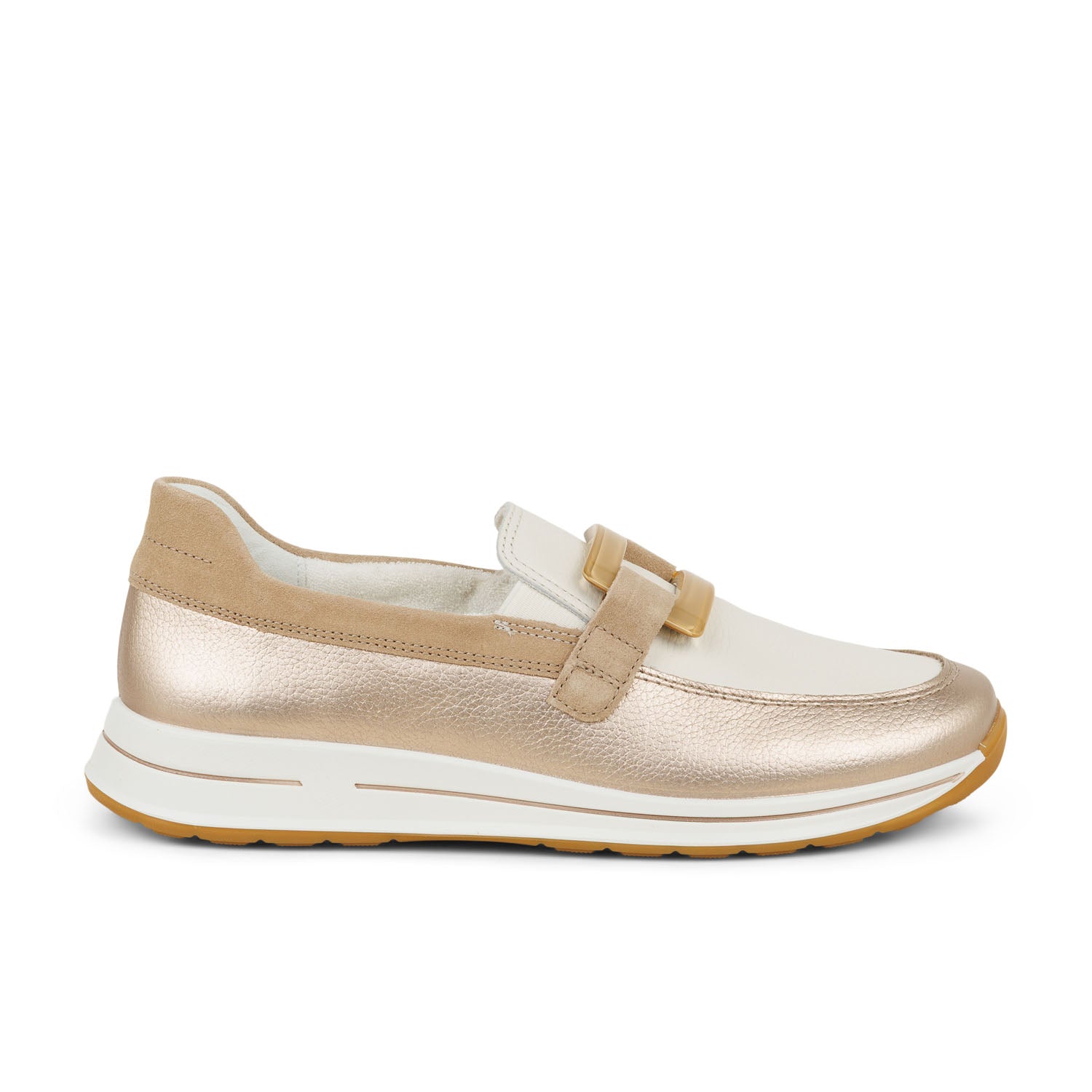 Mocassins Femme ARA ARAJINCA Or/Bronze