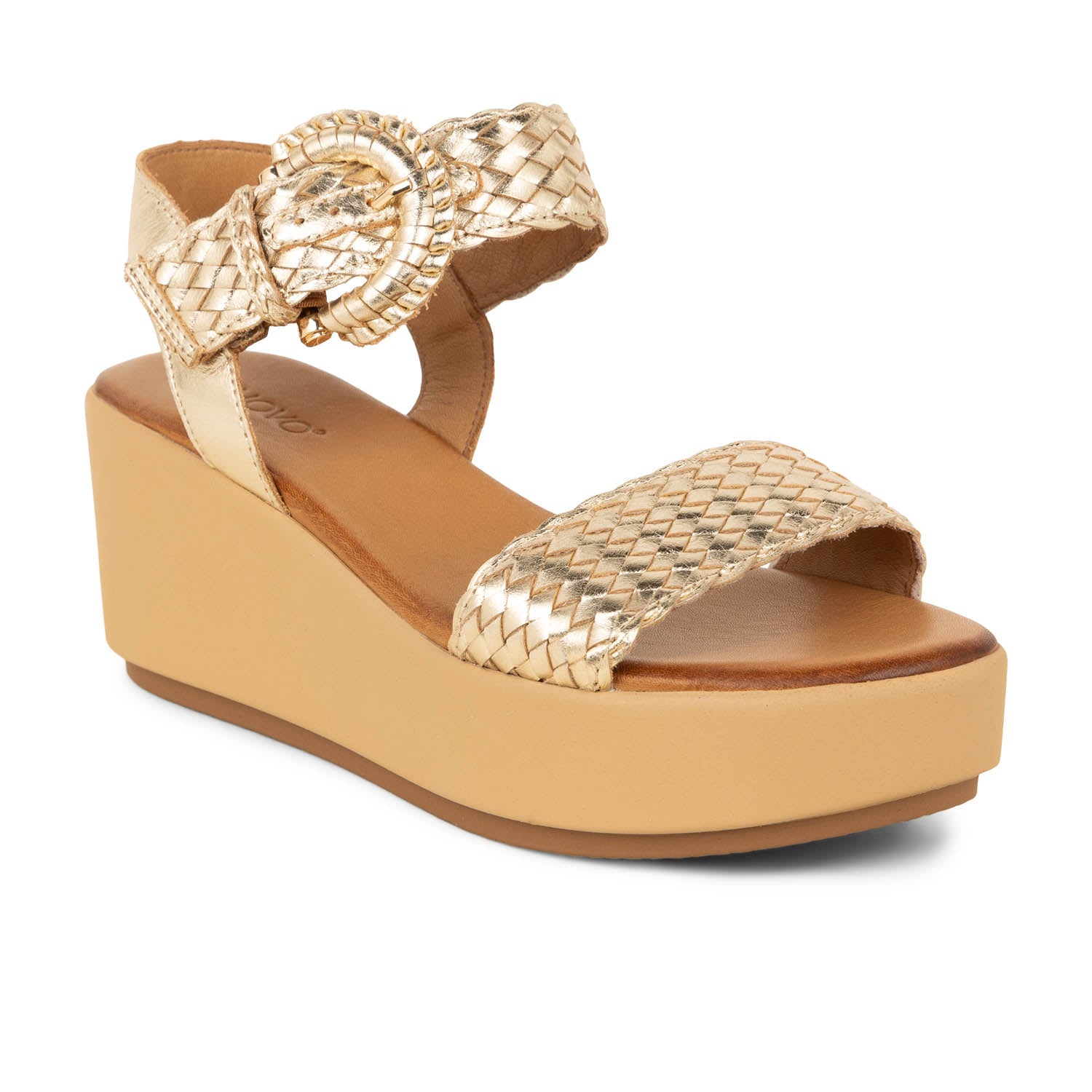 Sandales Femme INUOVO INUOM 123035 Or/Bronze