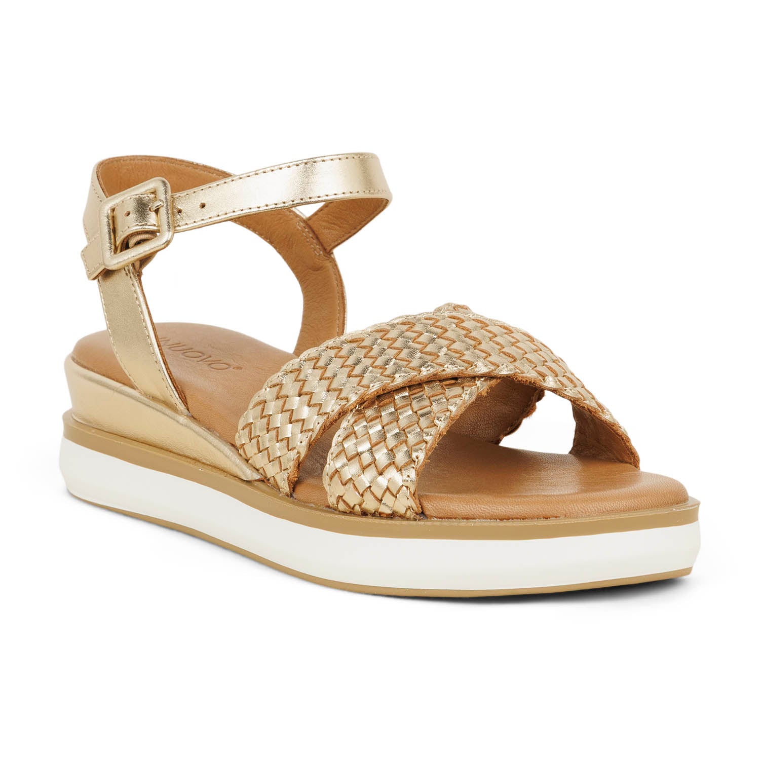 Sandales Femme INUOVO INUOB 113065 Or/Bronze