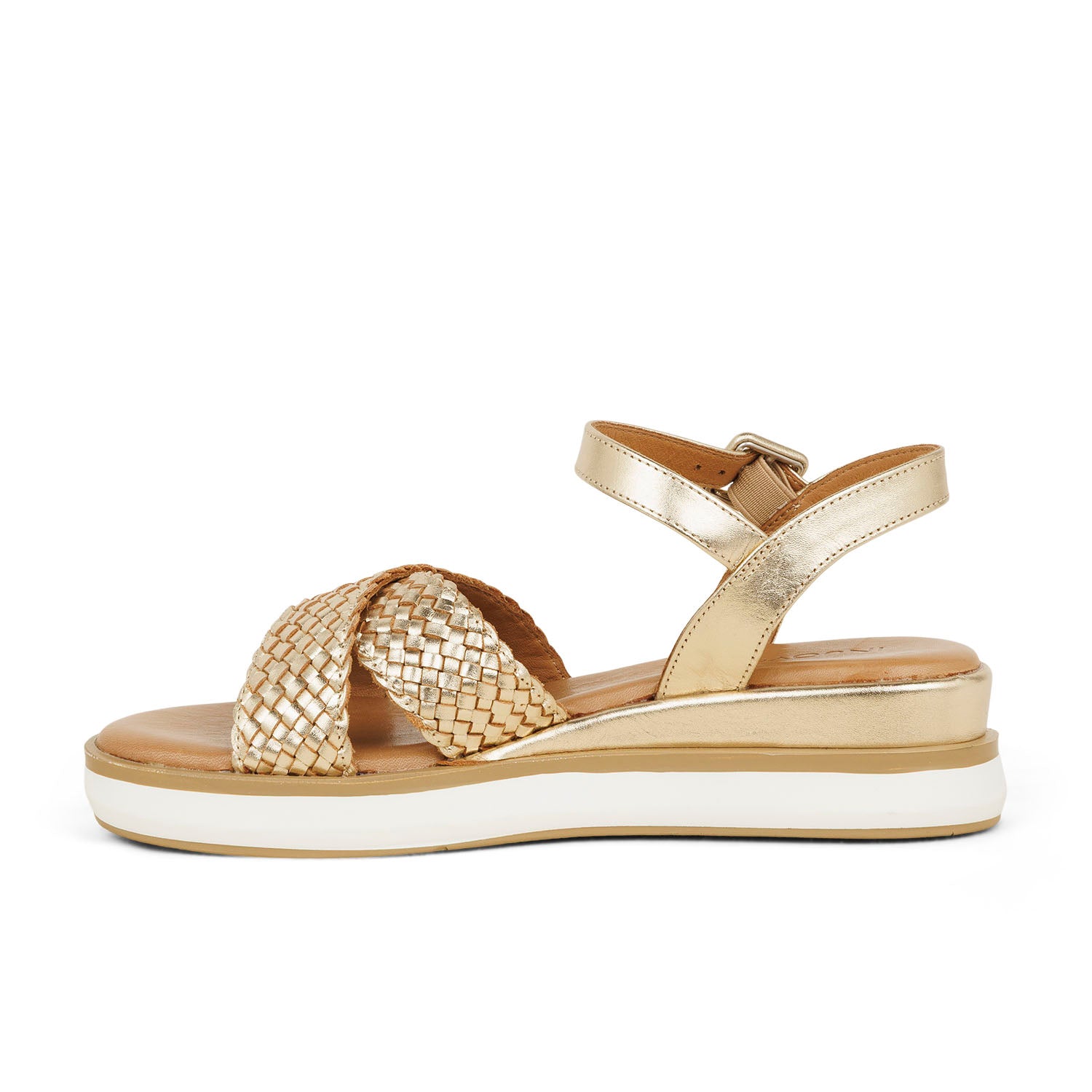 Sandales Femme INUOVO INUOB 113065 Or/Bronze