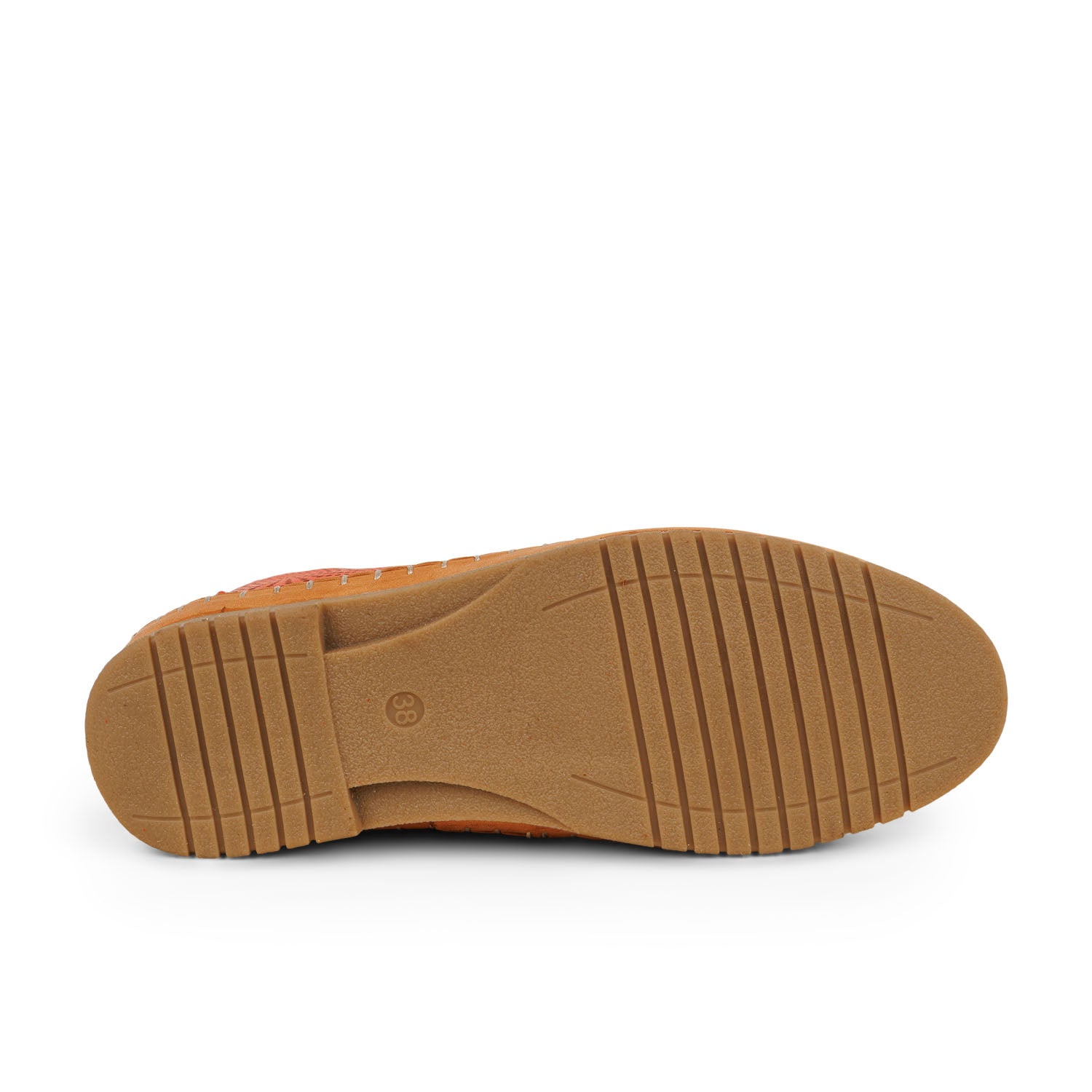 Baskets Femme COCO ABRICOT MAFFLIERS Rouge