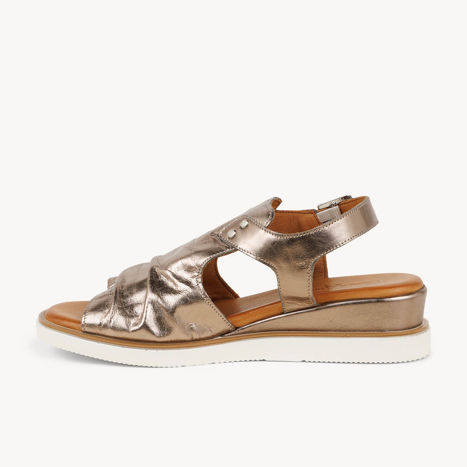 Sandales Femme COCO ABRICOT MISSIRIAC Or/Bronze