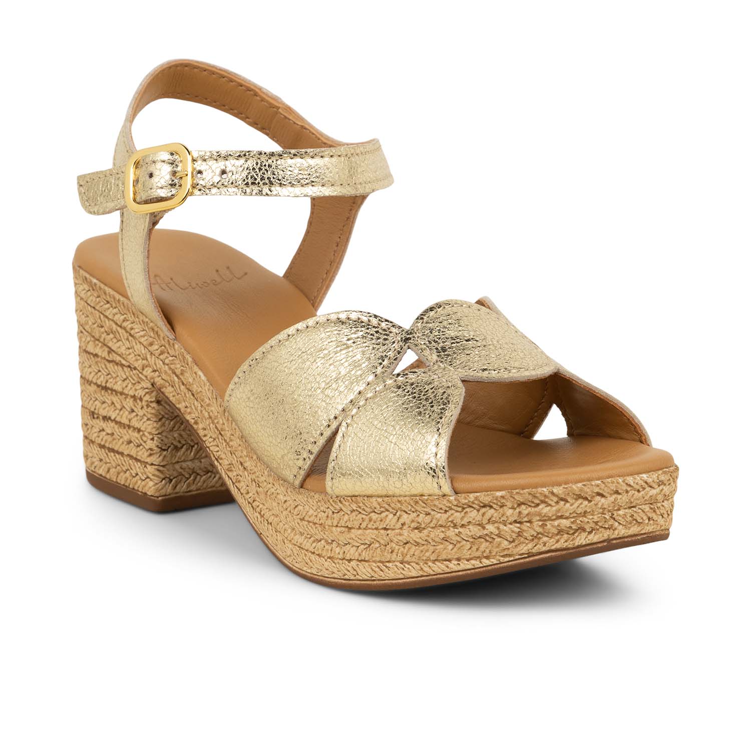 Sandales Femme ALIWELL MIKASA Or/Bronze