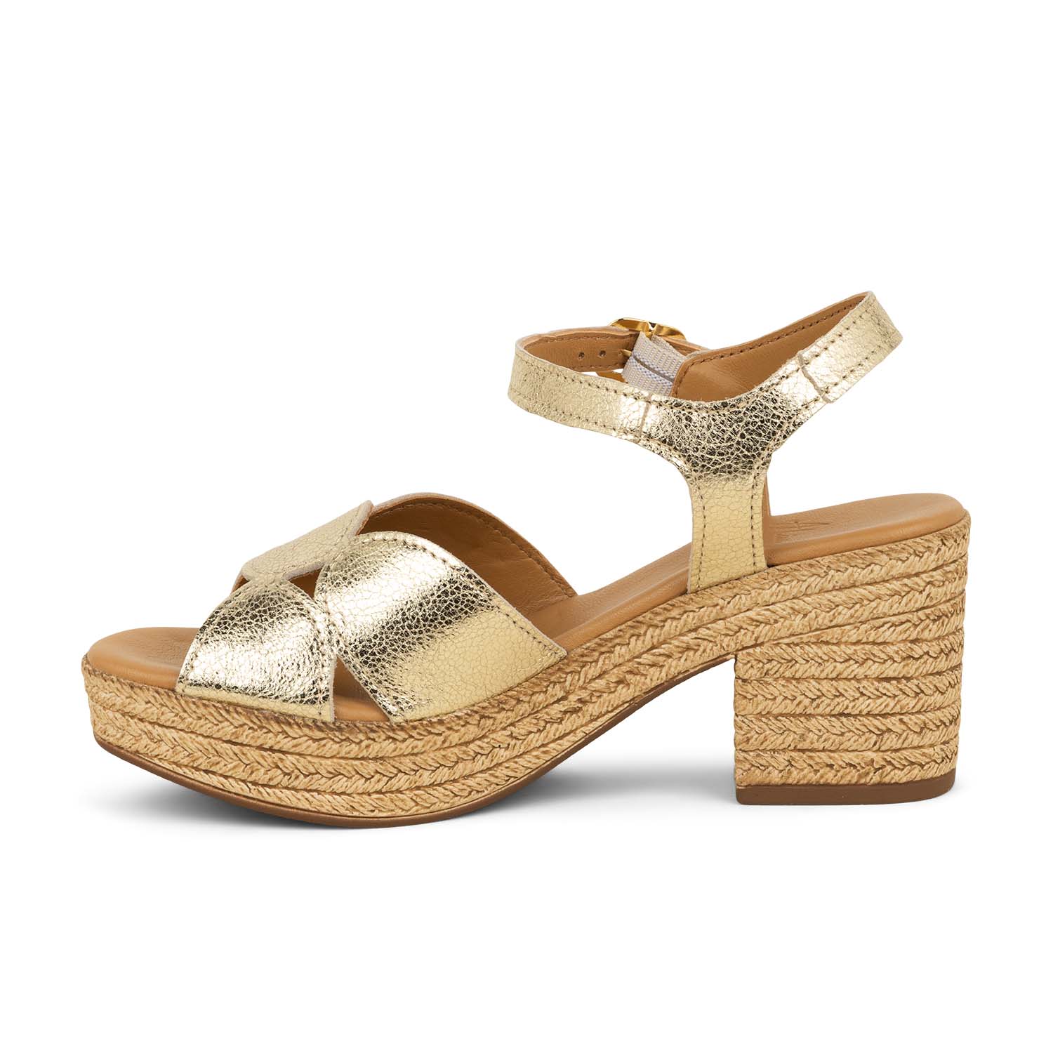 Sandales Femme ALIWELL MIKASA Or/Bronze