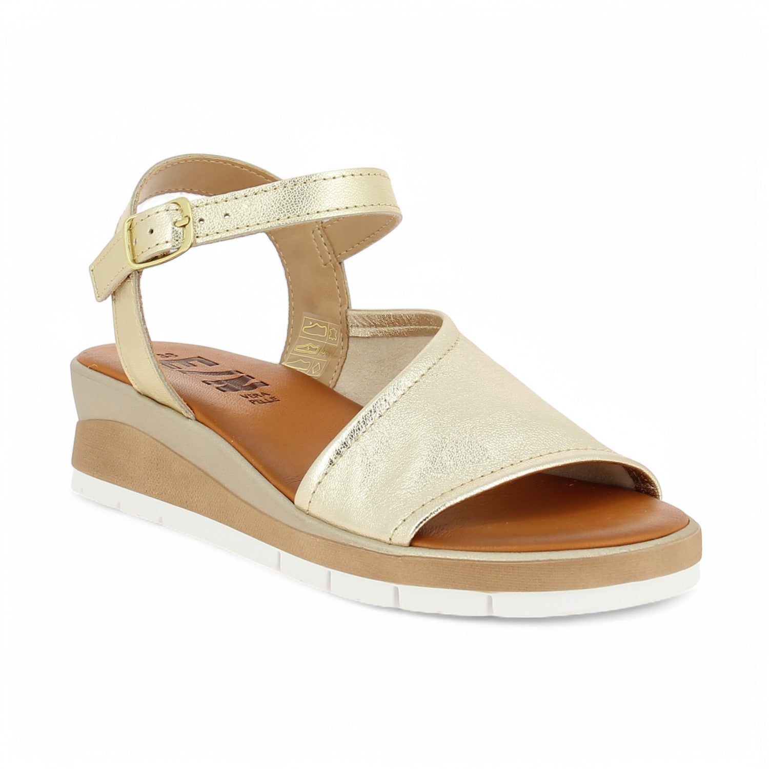 Sandales Femme ELUE PAR NOUS TERTIGNAN Or/Bronze
