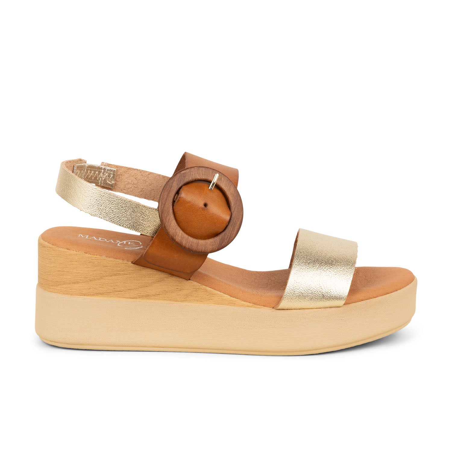 Sandales Femme MARILA INGLO Or/Bronze