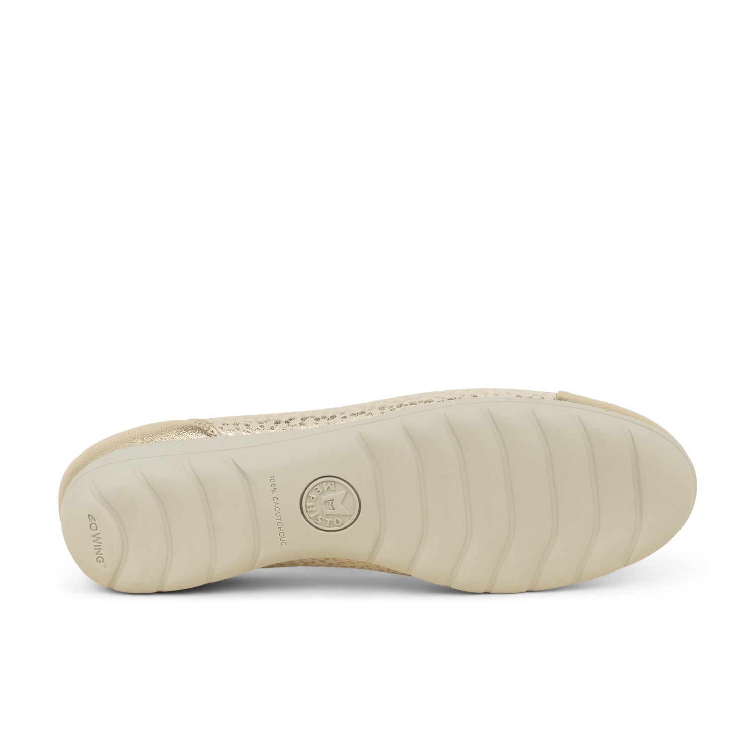 Ballerines et babies Femme MEPHISTO ERIKA Or/Bronze