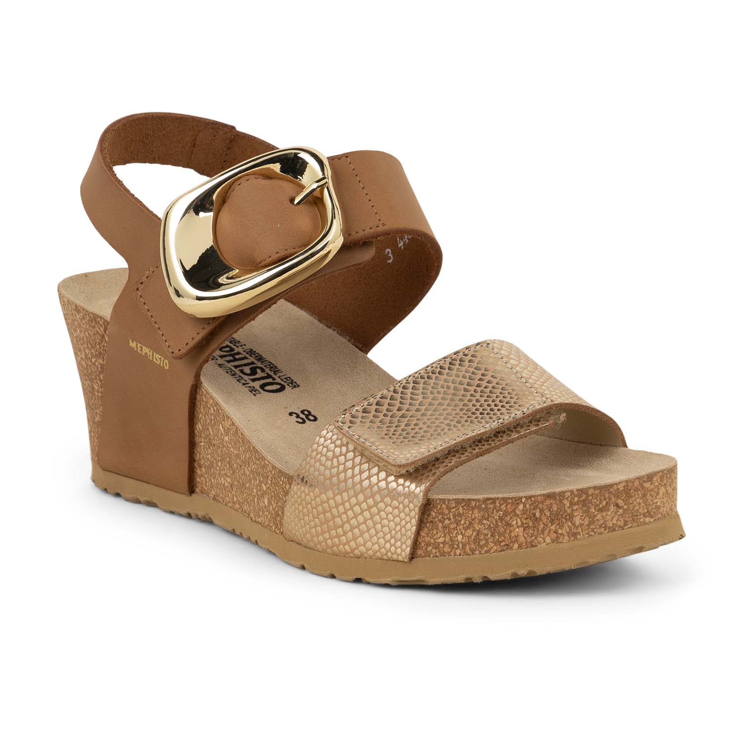 Sandales Femme MEPHISTO LEANDRE Marron