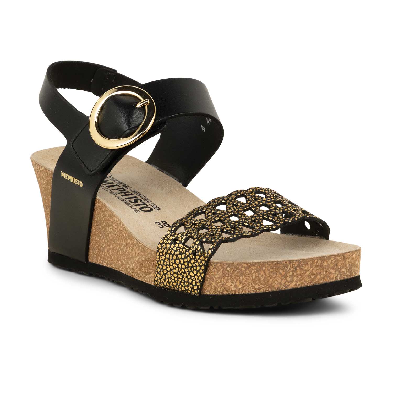 Sandales Femme MEPHISTO LEE Noir