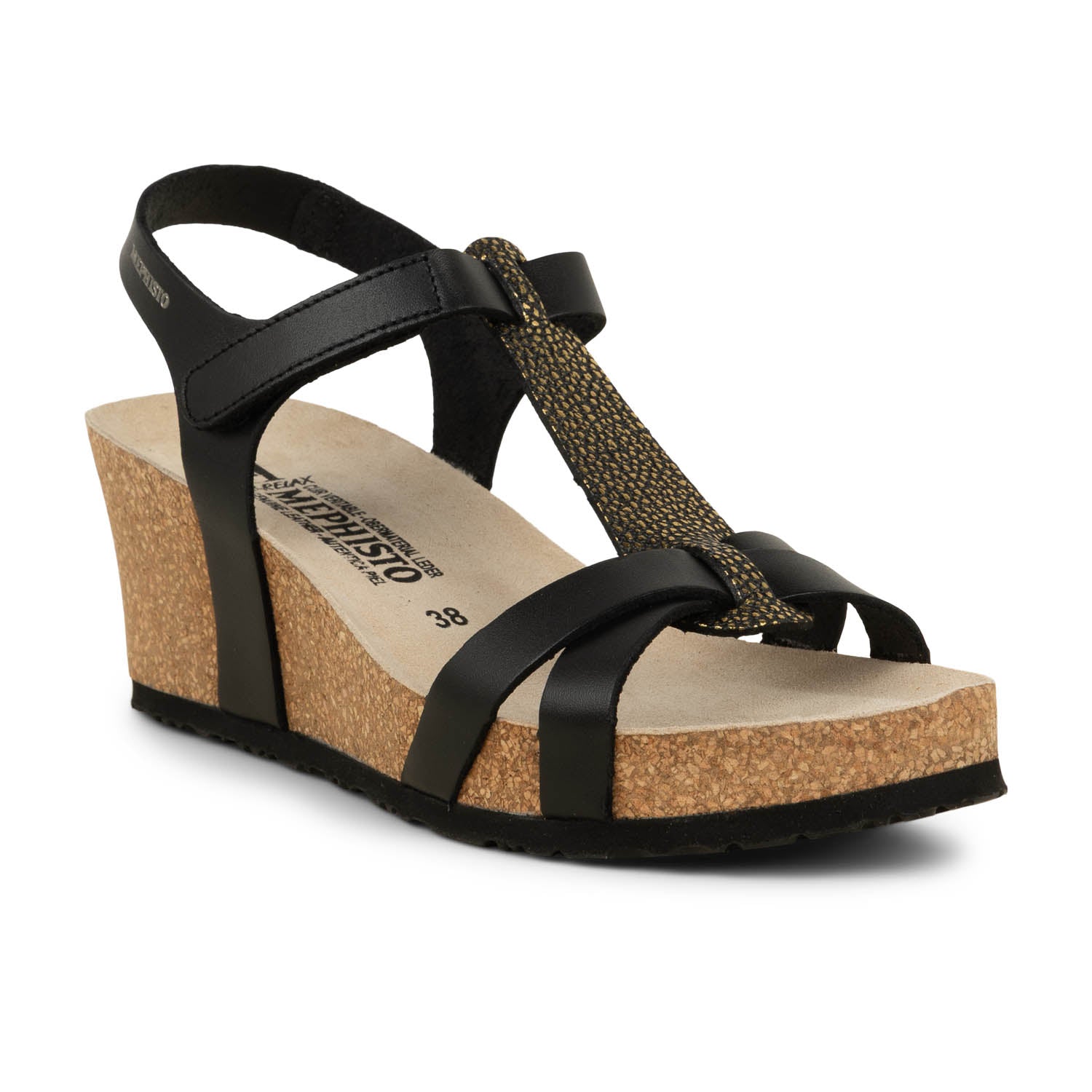 Sandales Femme MEPHISTO LIVIANE Noir