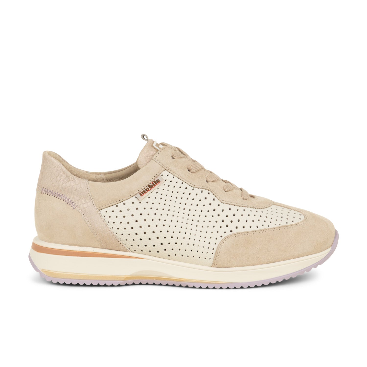 Baskets Femme MOBILS BY MEPHISTO NIRYA PERF Beige