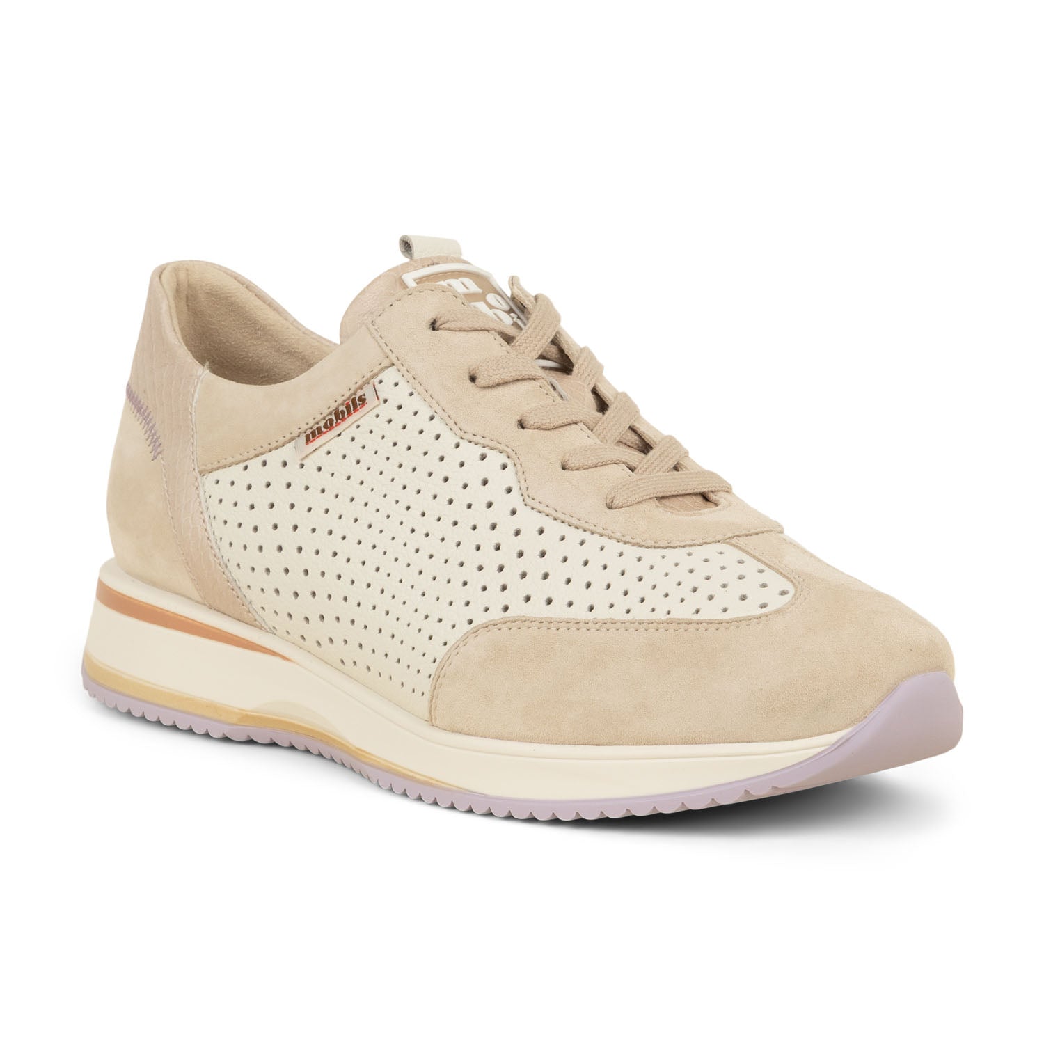 Baskets Femme MOBILS BY MEPHISTO NIRYA PERF Beige