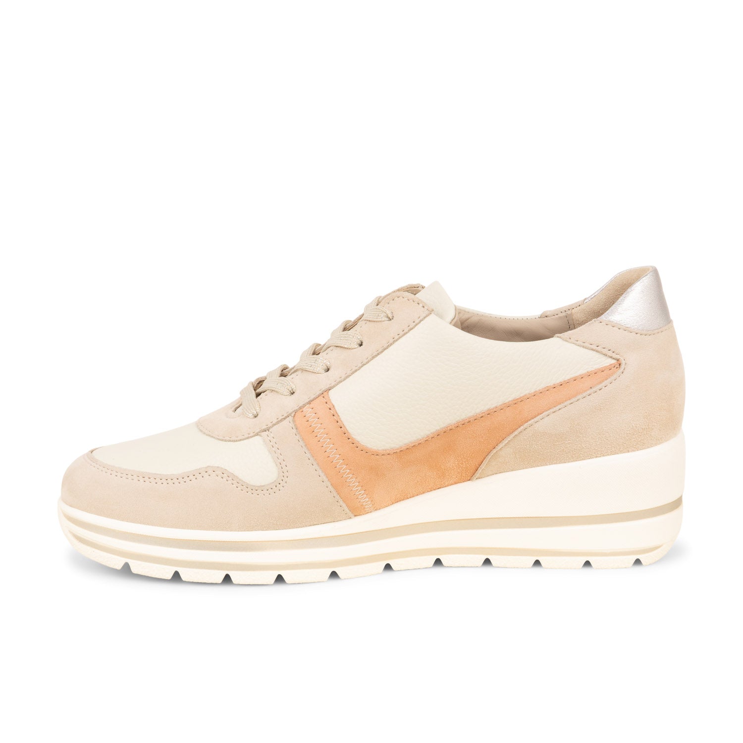 Baskets Femme MOBILS BY MEPHISTO ABBY Beige