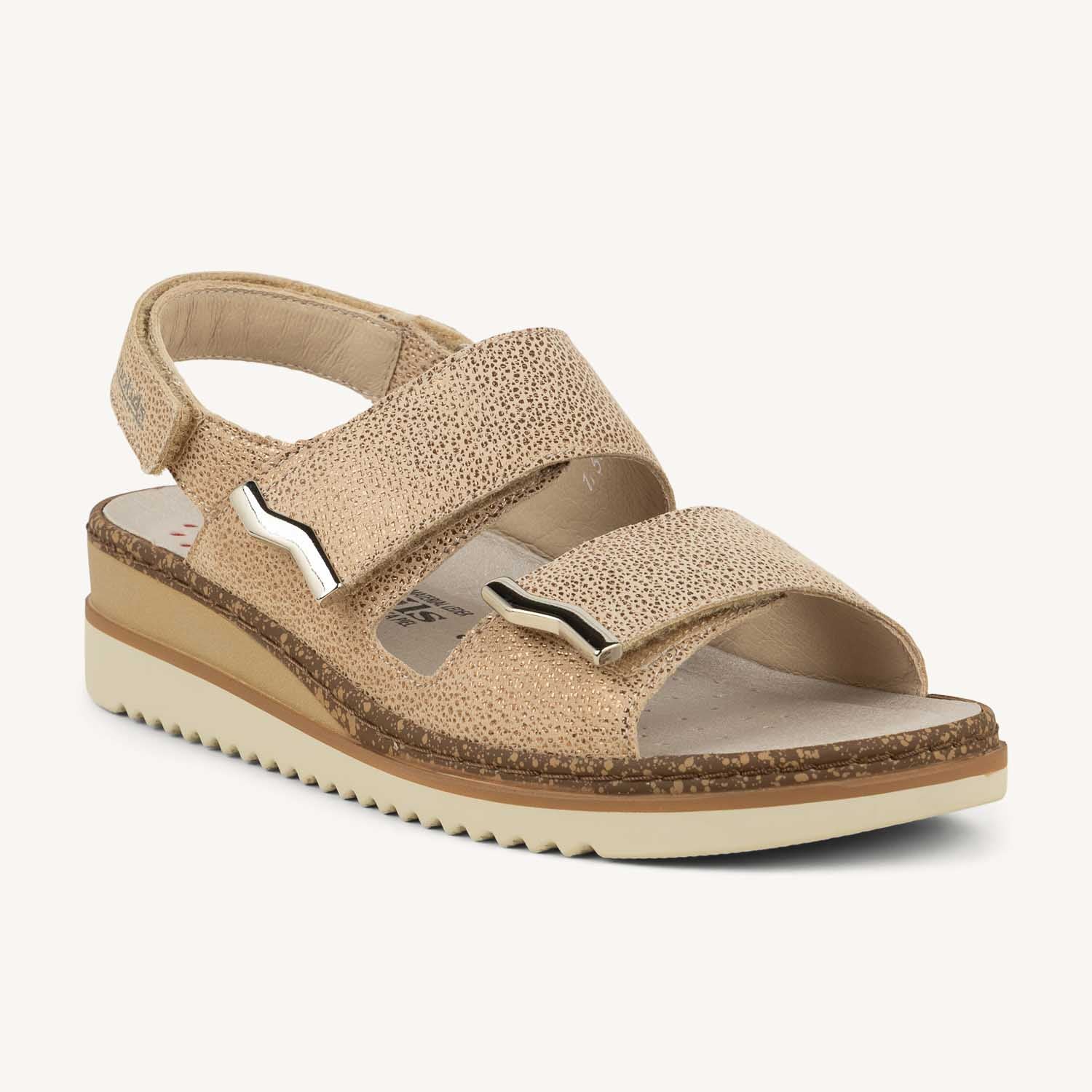 Sandales Femme MOBILS BY MEPHISTO DARCIE Or/Bronze