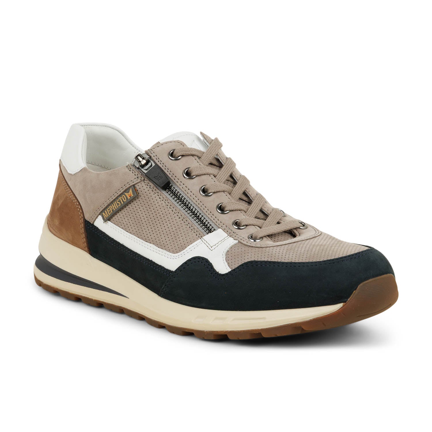 Baskets Homme MEPHISTO BRADLEY Gris