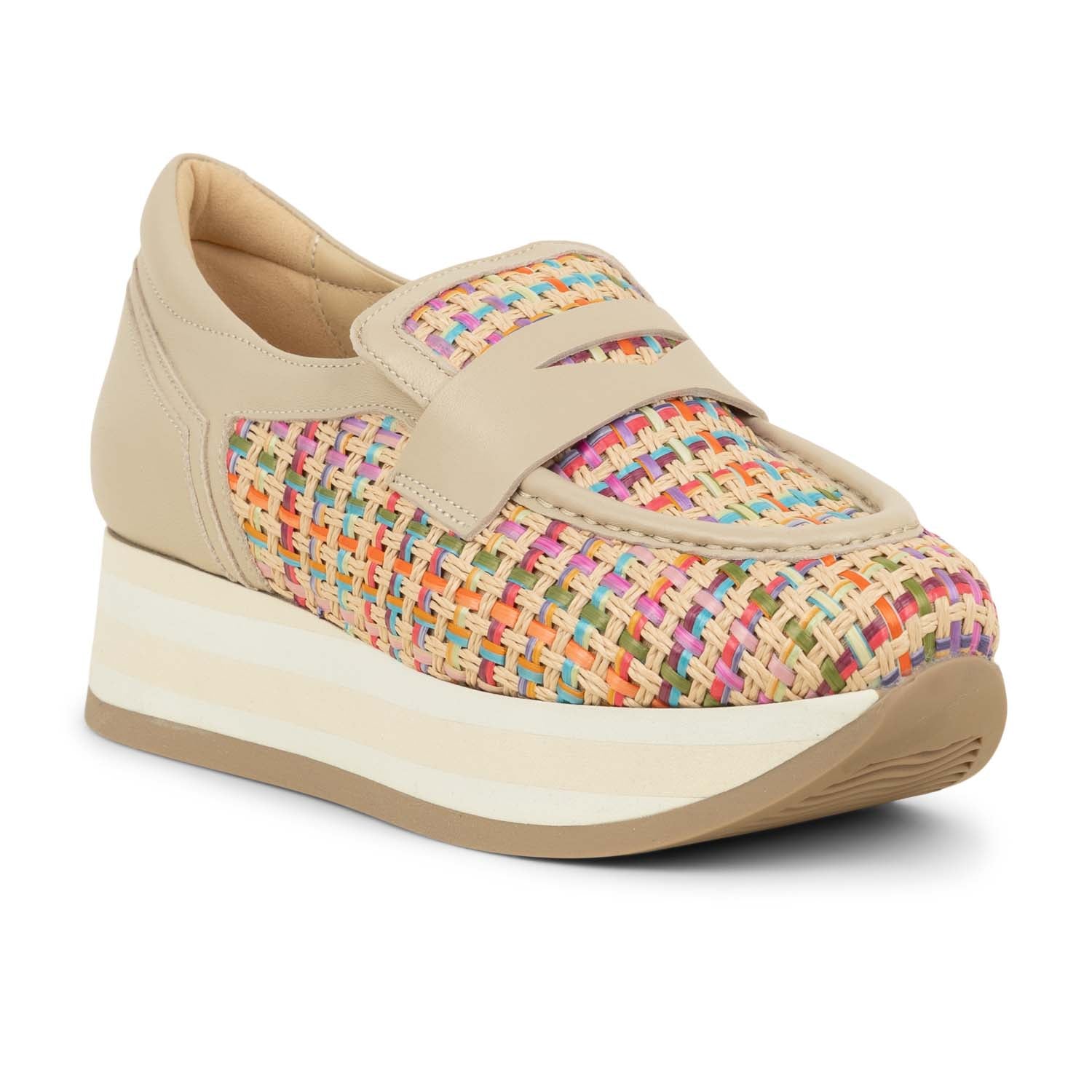 Mocassins Femme SOFTWAVES CHIKA 778101 Multicolore
