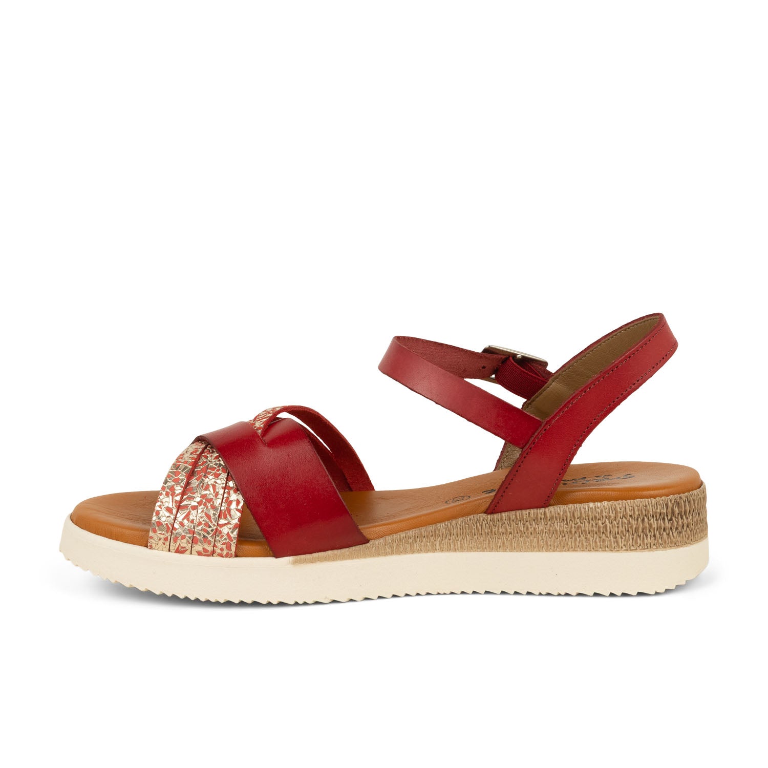 Sandales Femme GRAIN DE METISSE RAELY Rouge