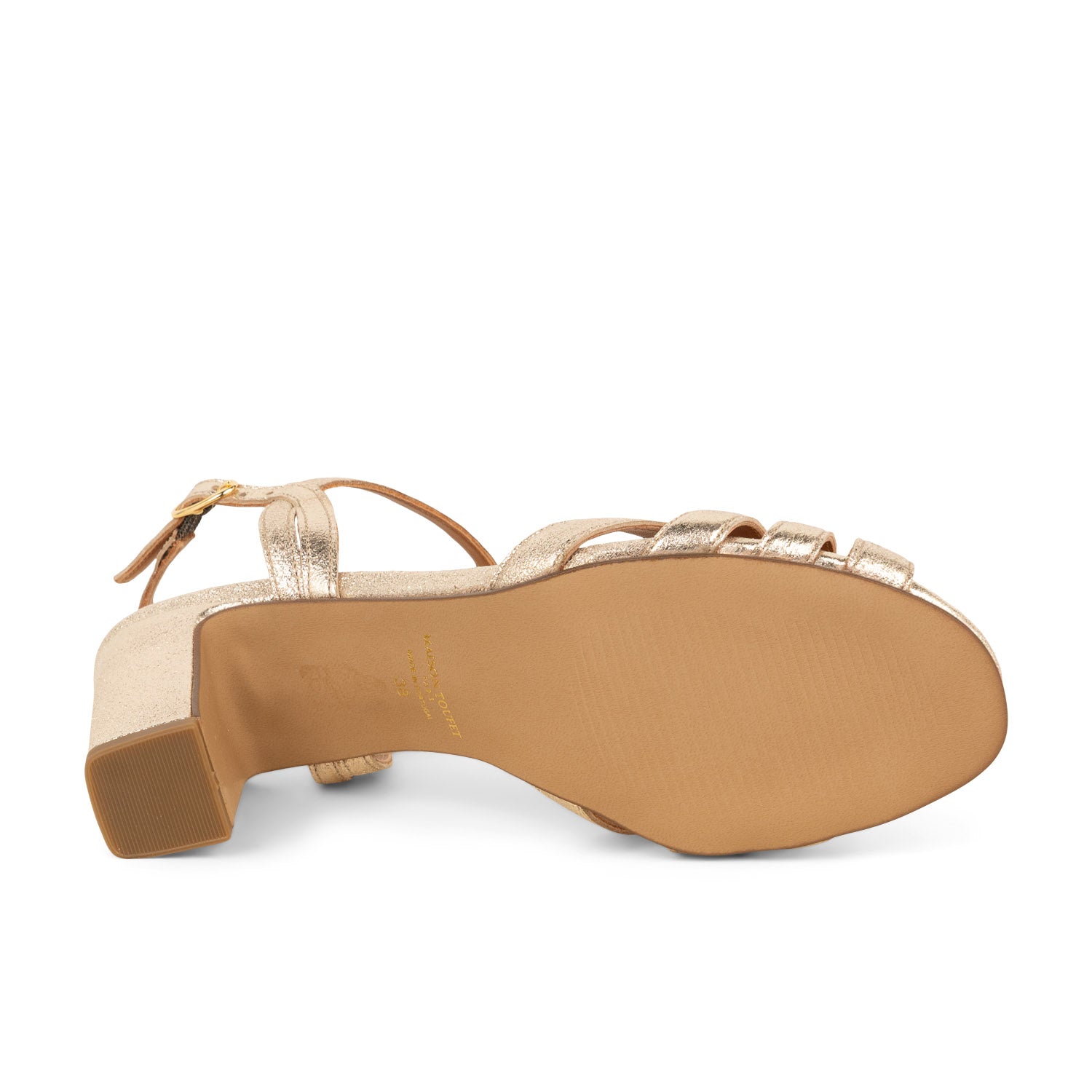 Sandales Femme MARION TOUFET VIVIANE Or/Bronze