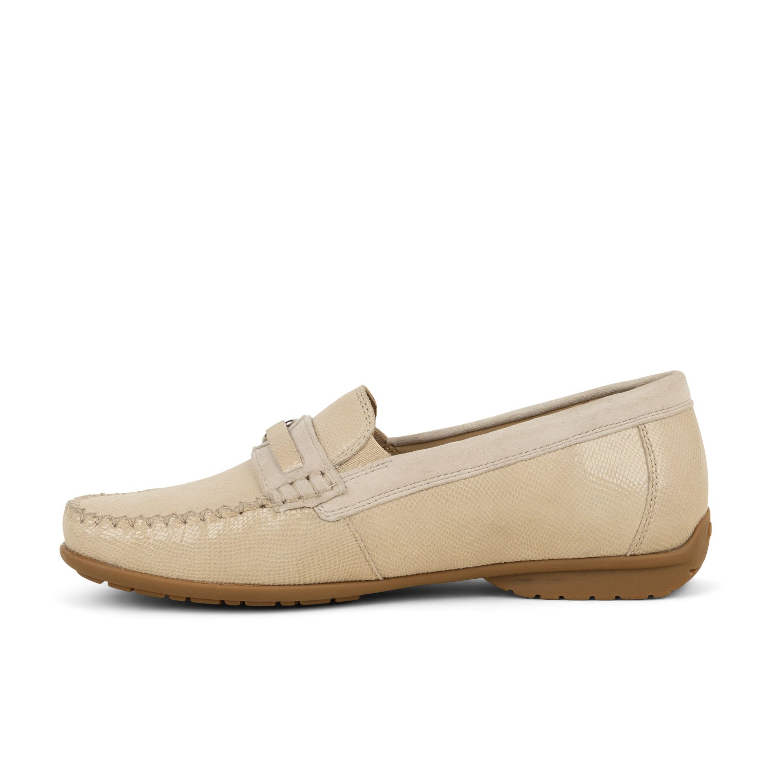 Mocassins Femme SIOUX CORTISIA 723 Beige