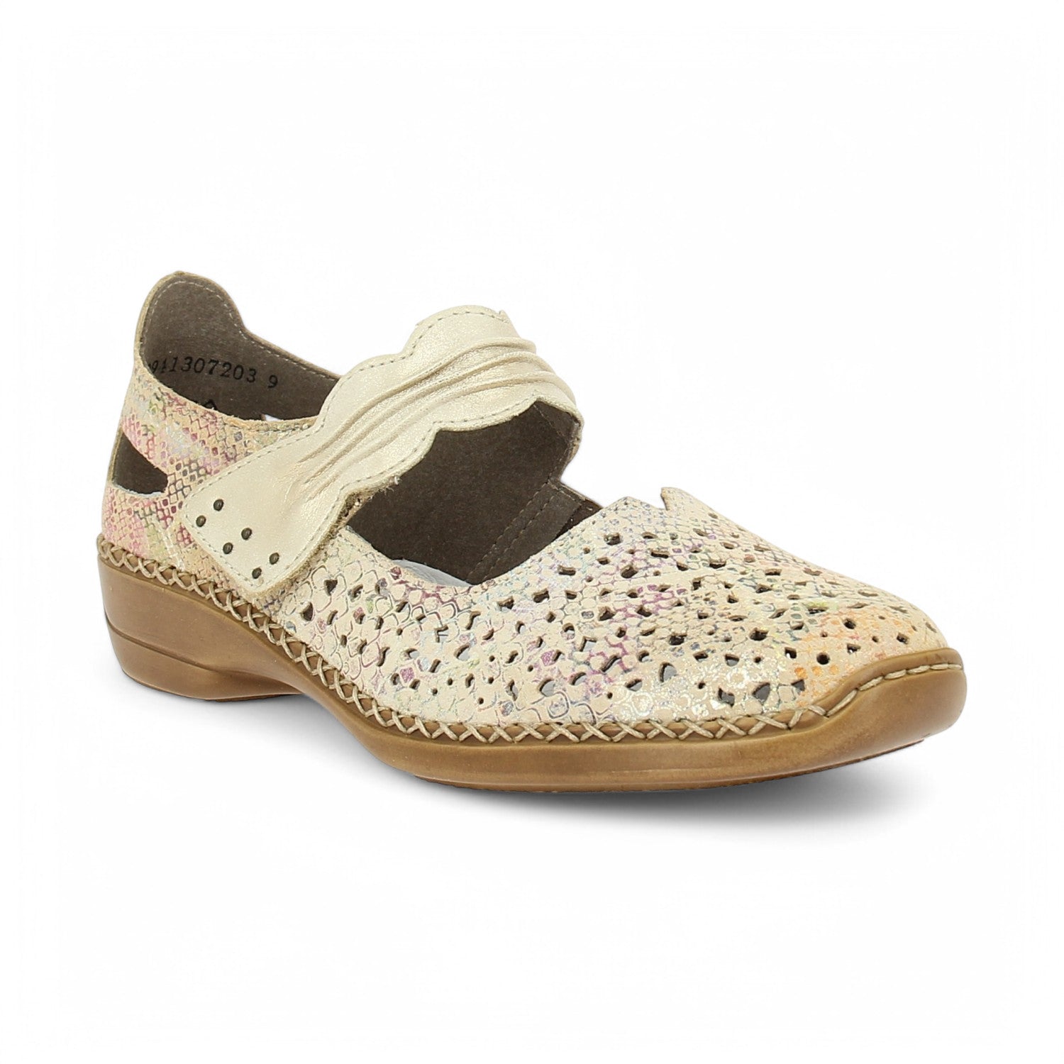 Ballerines et babies Femme RIEKER RIDOU Or/Bronze