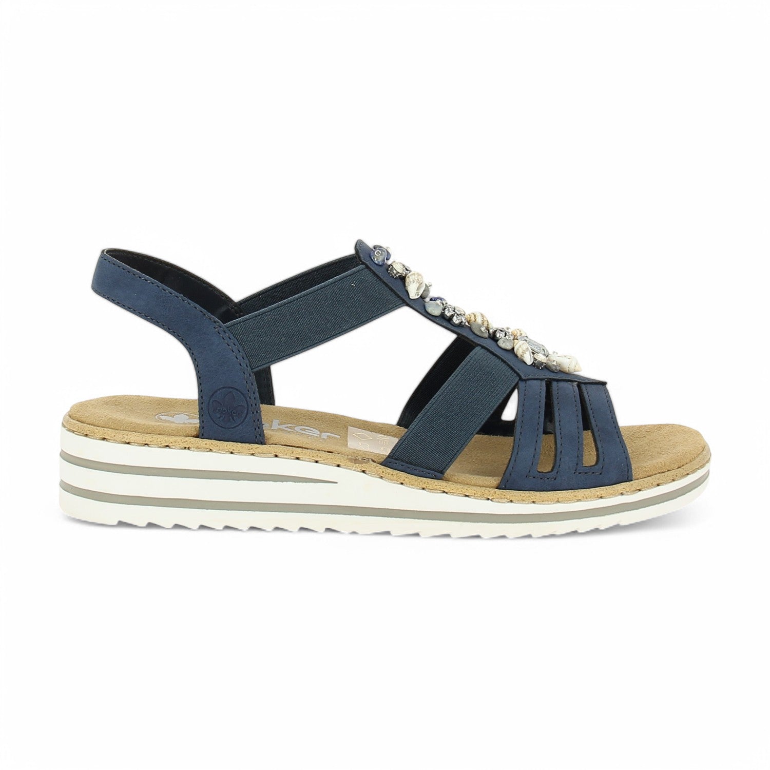 Sandales Femme RIEKER RIC Bleu