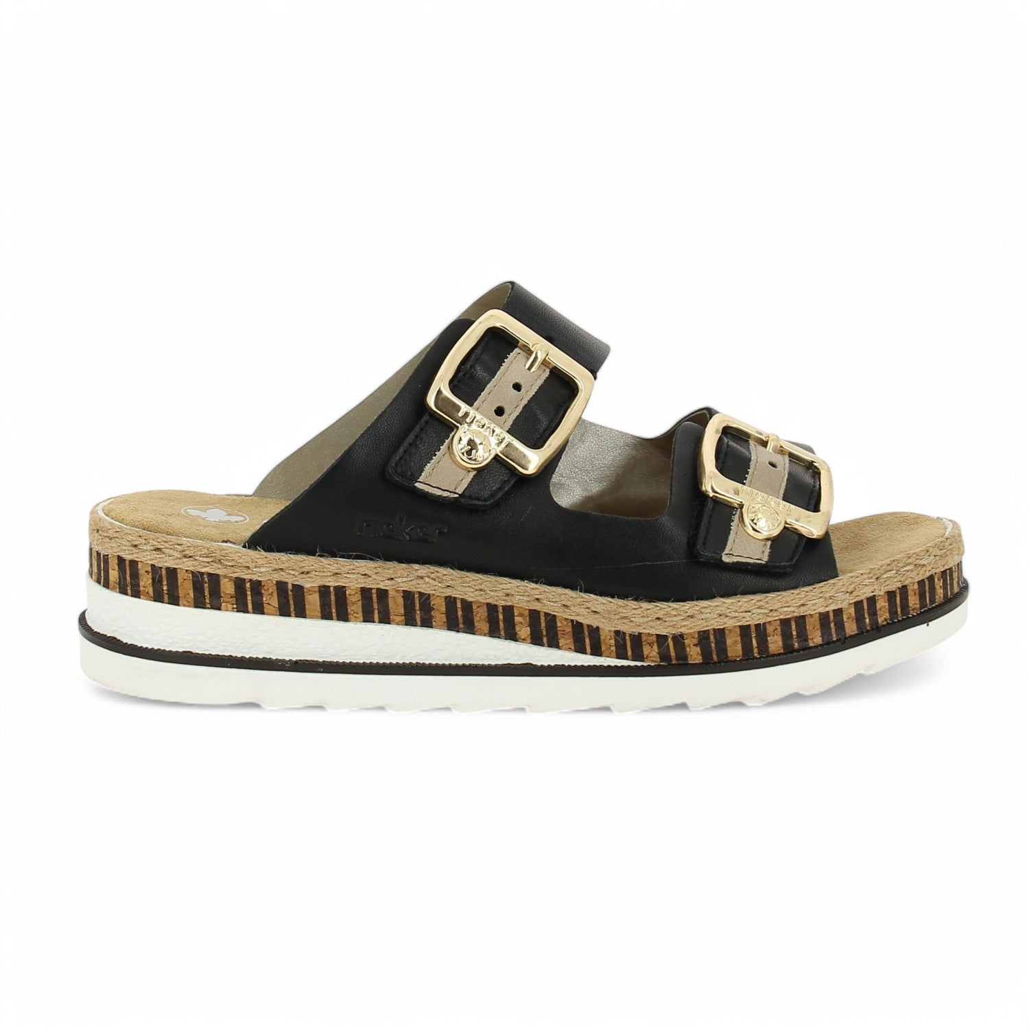 Mules Femme RIEKER RITA Noir