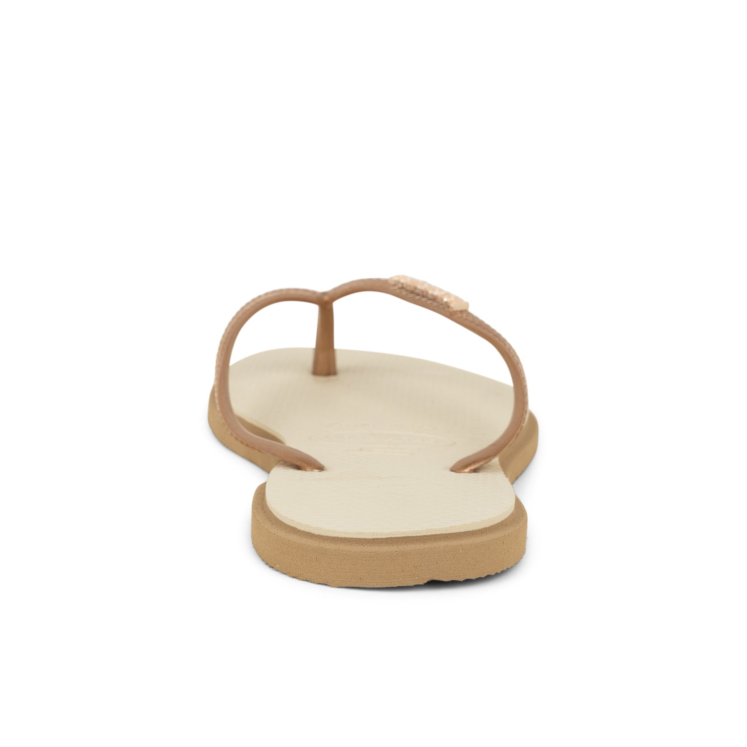 Tongs et crocs Femme HAVAIANAS SLIM POINT Beige