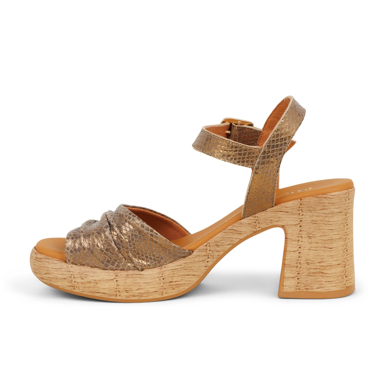 Sandales Femme PAULA URBAN POUMAE Or/Bronze