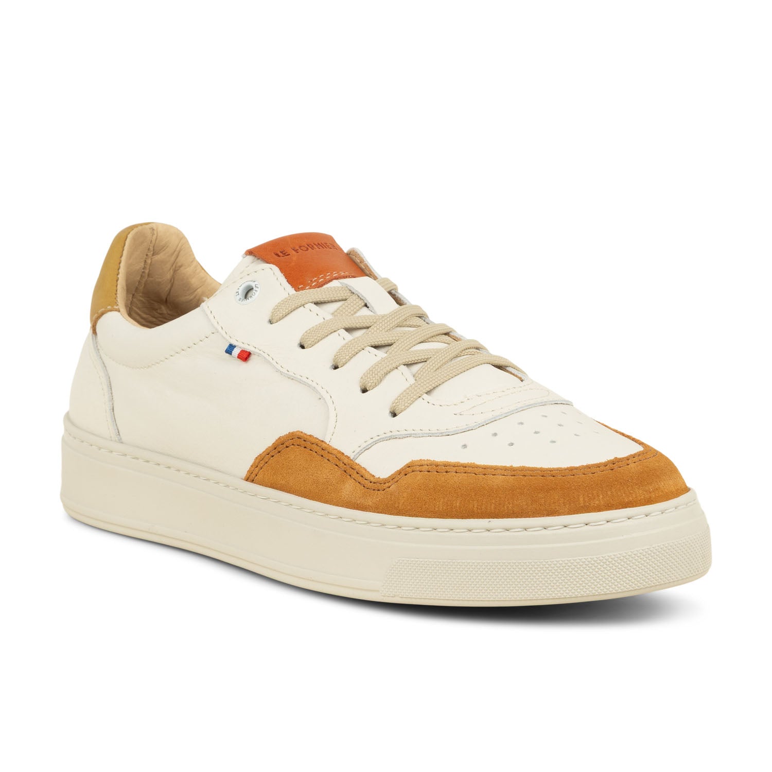 Baskets Homme LE FORMIER BROCARD Beige