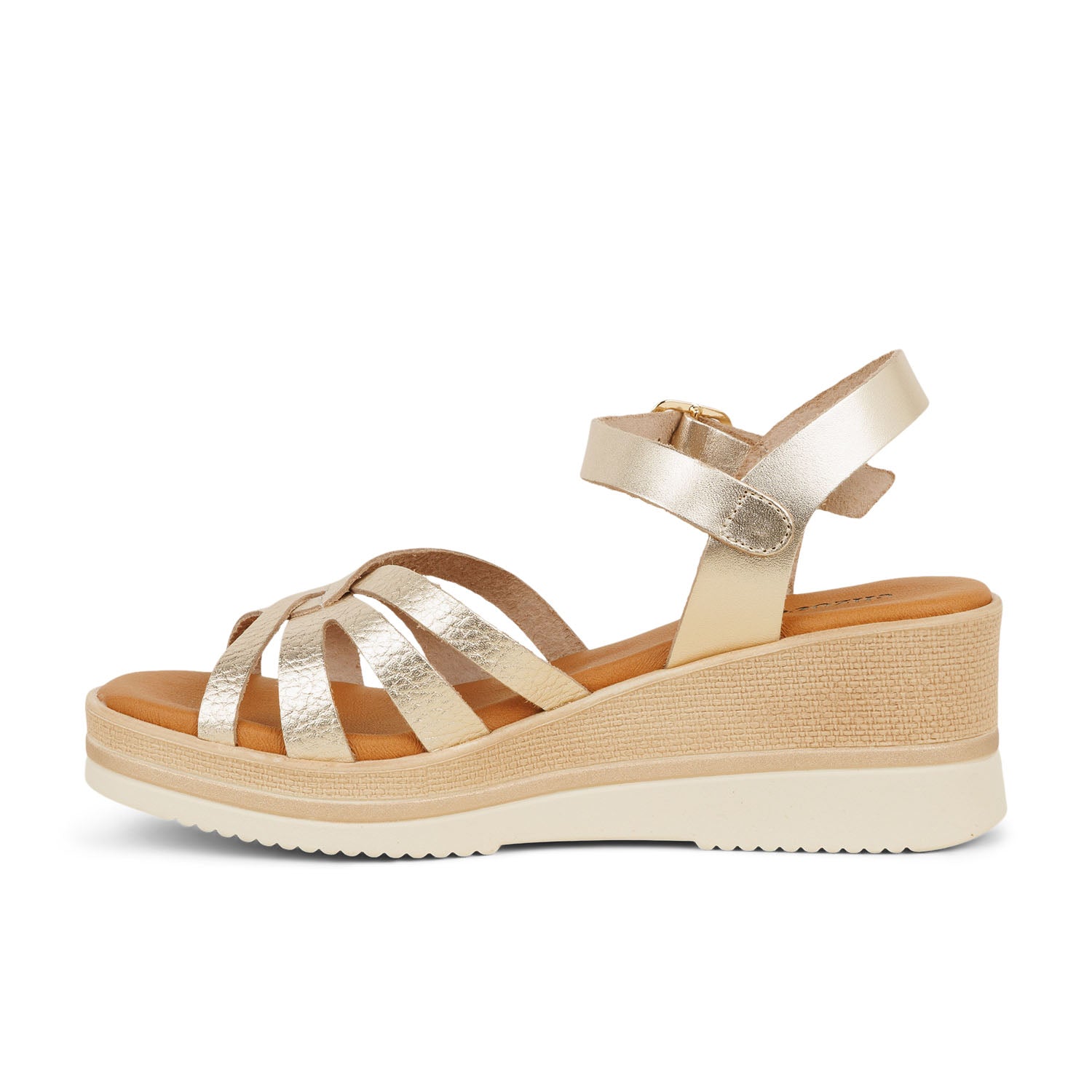 Sandales Femme ENZO VERSINI KAMOA Or/Bronze