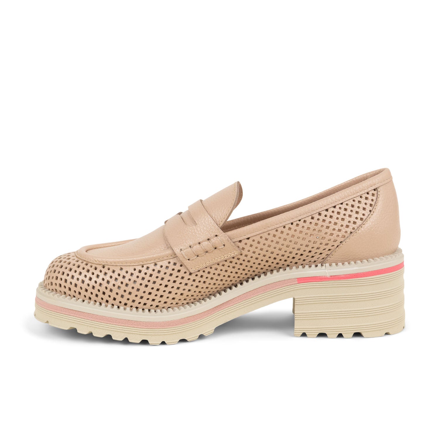 Mocassins Femme PERTINI PERTIPINK Rose