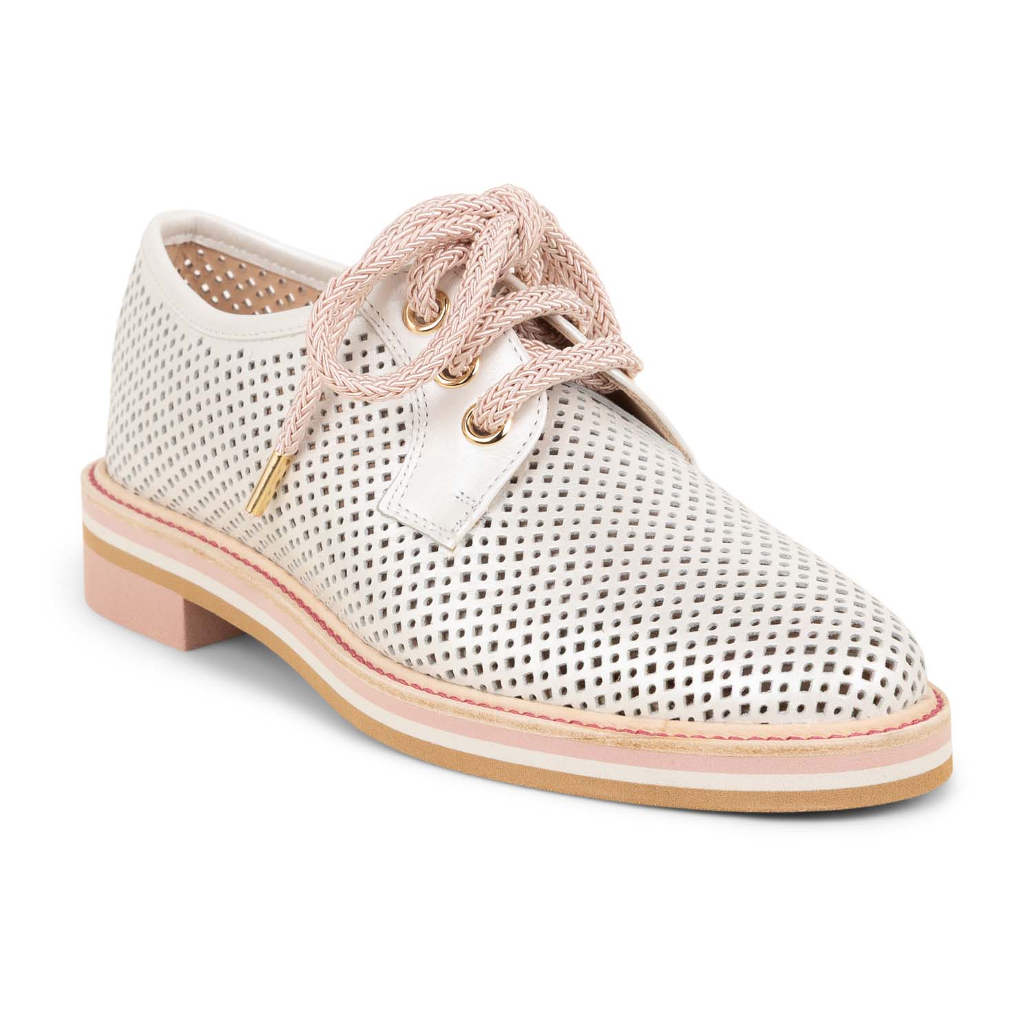 Derbies Femme PERTINI PERTIGLACE Blanc