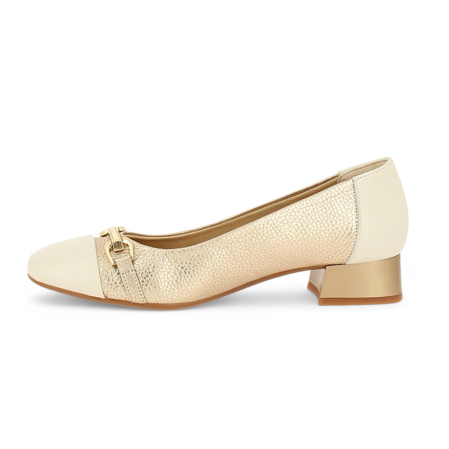 Ballerines et babies Femme DORKING DOILY Or/Bronze