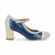 Ballerines et babies Femme DORKING DOPAZY Bleu