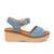 Sandales Femme DORKING DOMU Bleu