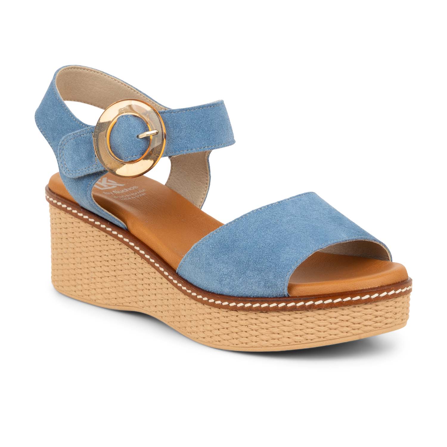 Sandales Femme DORKING DOMU Bleu