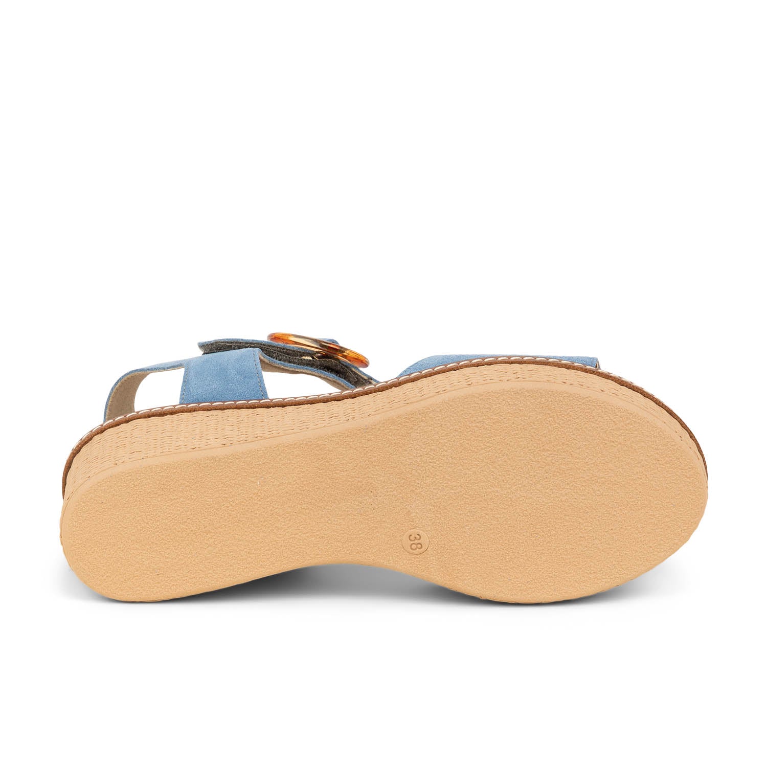 Sandales Femme DORKING DOMU Bleu