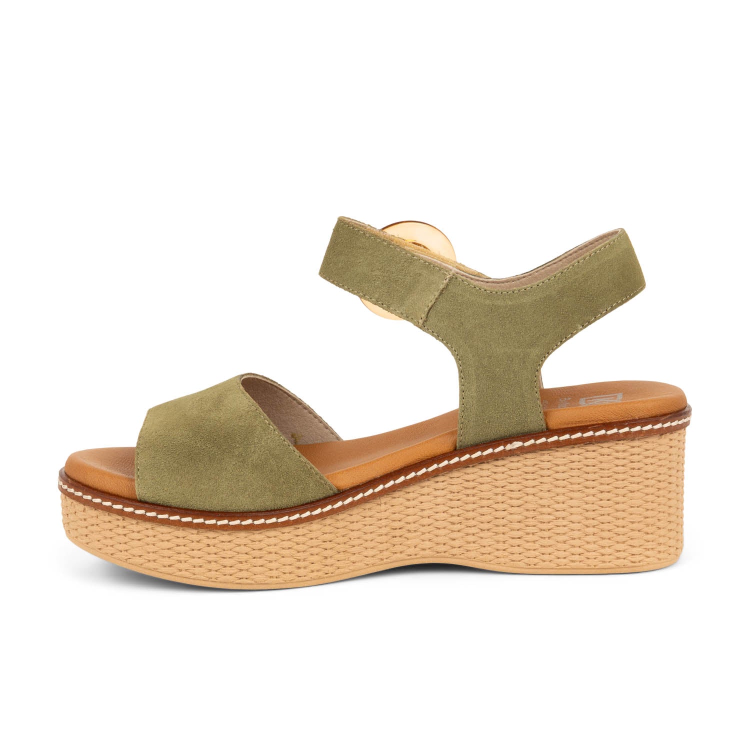 Sandales Femme DORKING DOMU Kaki