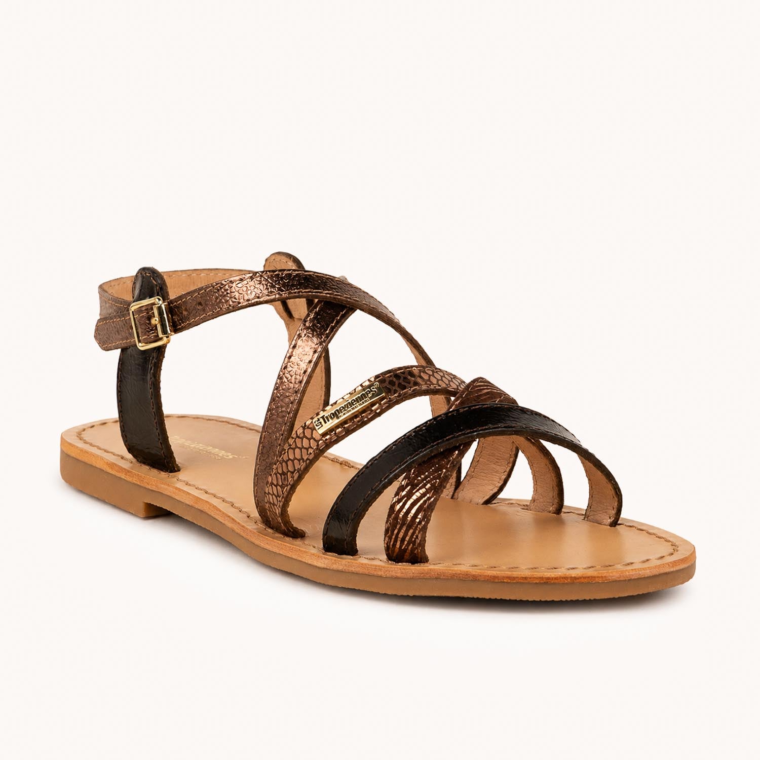Sandales Femme LES TROPEZIENNES HAPAX GUM Marron
