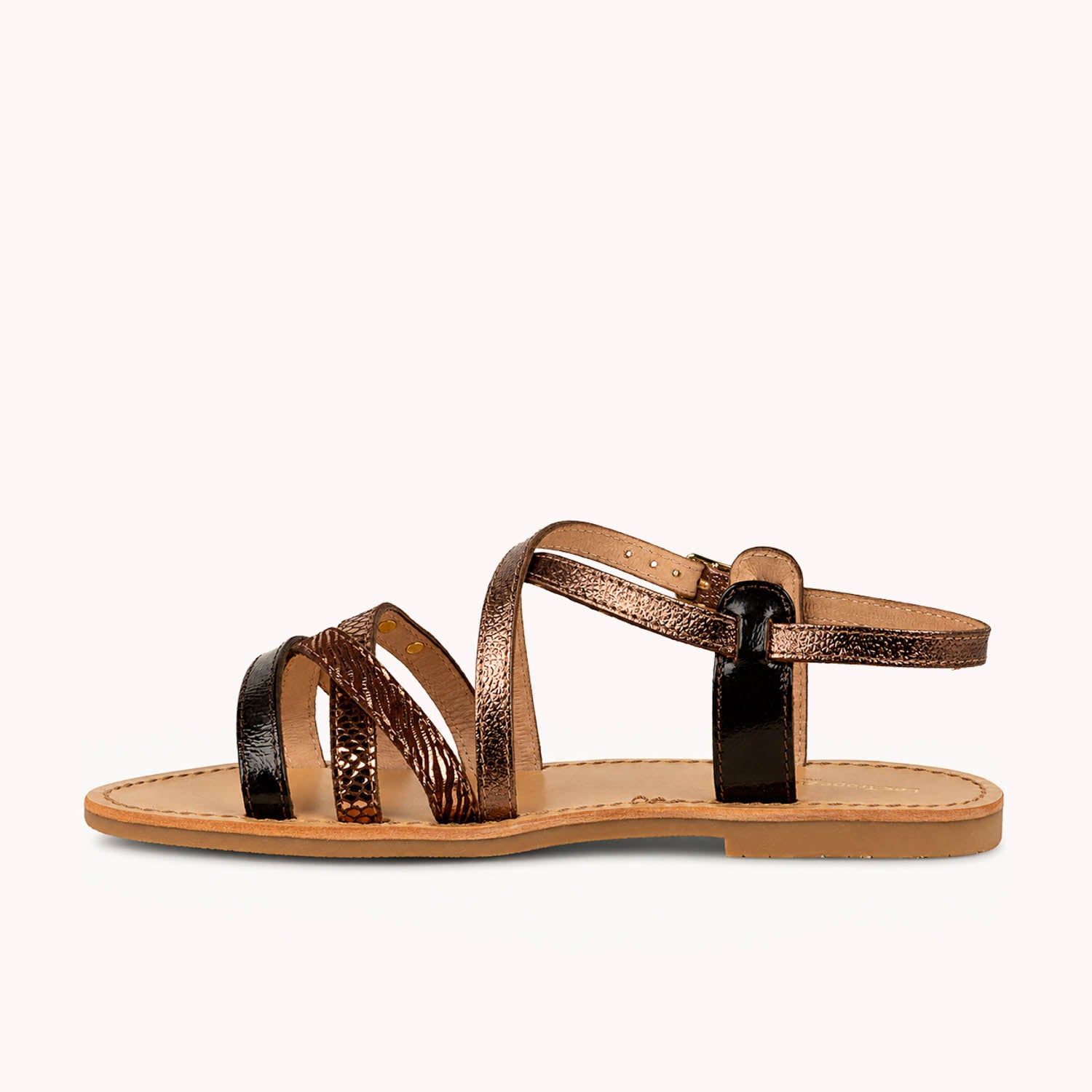 Sandales Femme LES TROPEZIENNES HAPAX GUM Marron