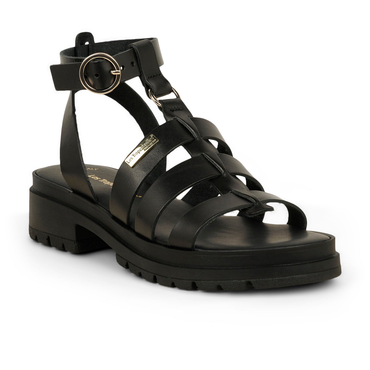 Sandales Femme LES TROPEZIENNES TOBO Noir