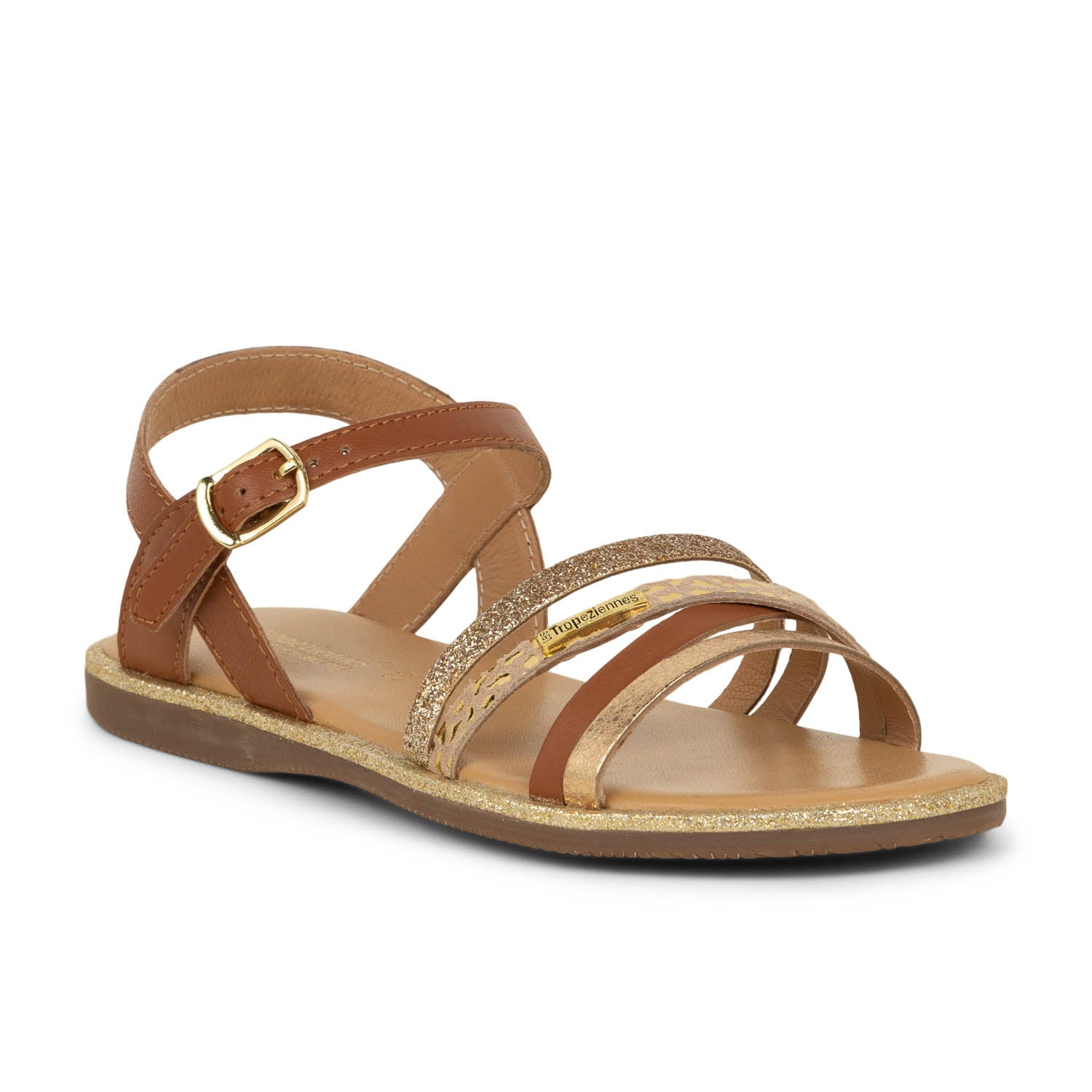 Sandales Enfant LES TROPEZIENNES INAYA Marron