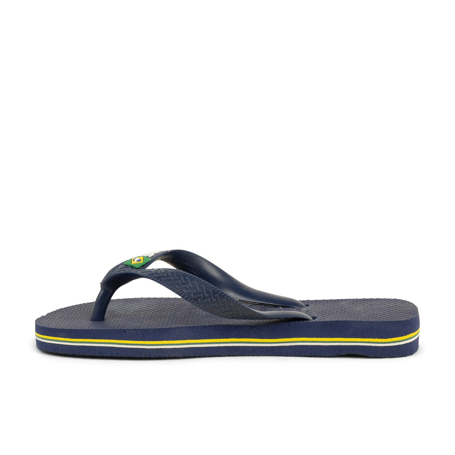 Tongs et Crocs Enfant HAVAIANAS BRASIL LOGO E Bleu