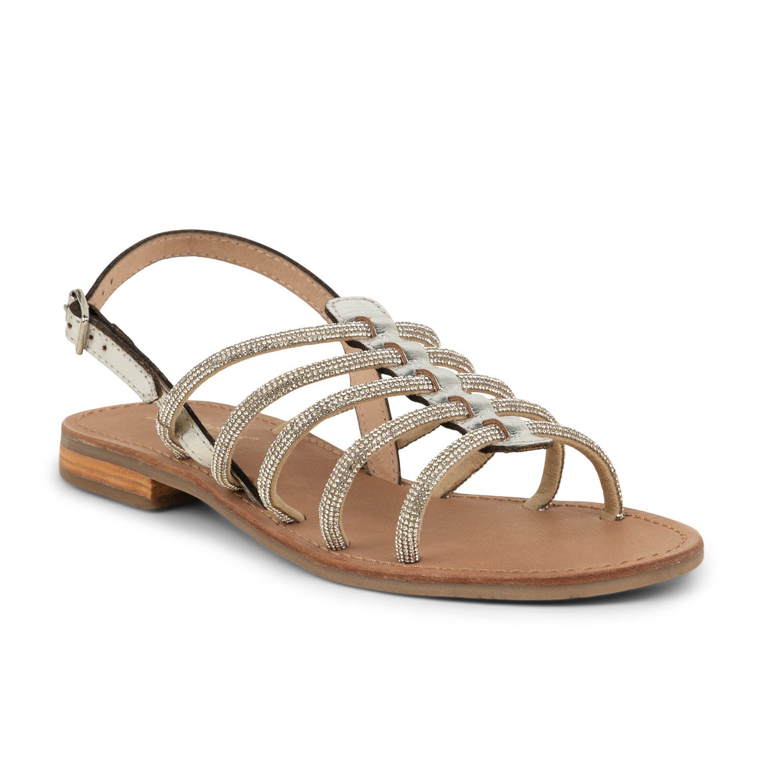 Sandales Femme LES TROPEZIENNES HAVAPEPS Argent