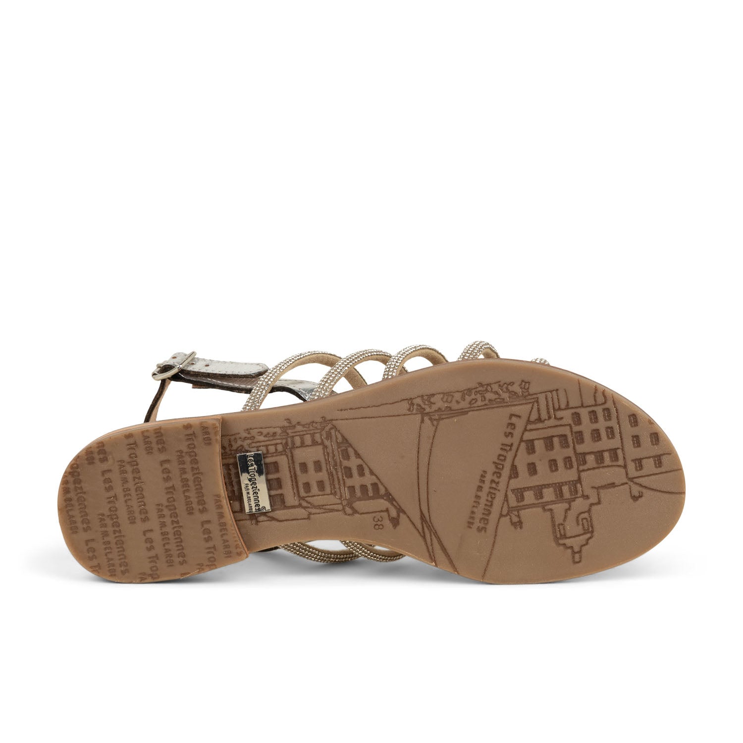 Sandales Femme LES TROPEZIENNES HAVAPEPS Argent