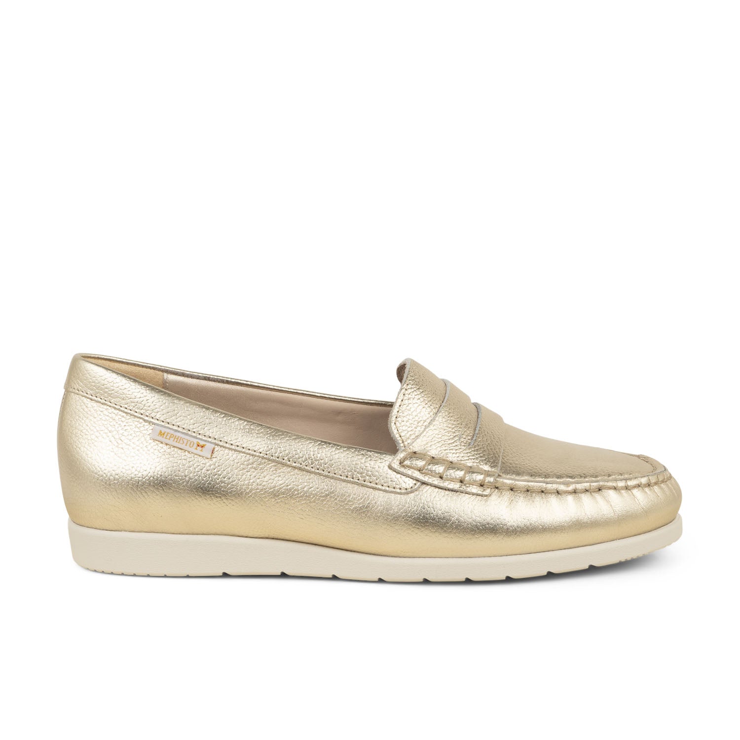 Mocassins Femme MEPHISTO VOLGA CEYLAN Or/Bronze